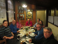 Die Teilnehmer des OWL-Masters-Trainings: Sascha, Dagobert, Angelika, Bodo, Stefan, Susanne, Georg, Gotthar (v.l.)
